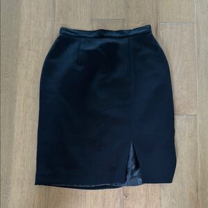 Liz Claiborne Emma & James Black Pencil Skirt Knee-Length Work